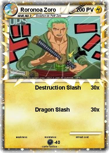 Pokemon Roronoa Zoro