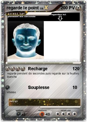 Pokemon regarde le point