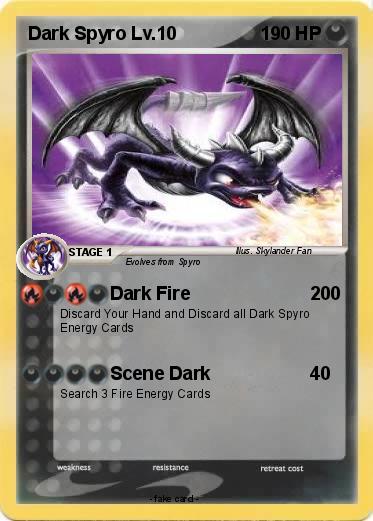 Pokemon Dark Spyro Lv.10