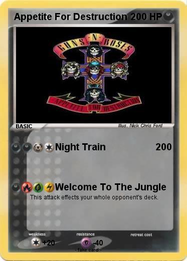Pokemon Appetite For Destruction
