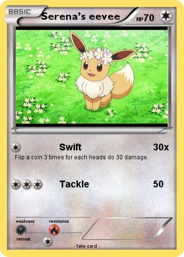 Pokemon Serena’s eevee