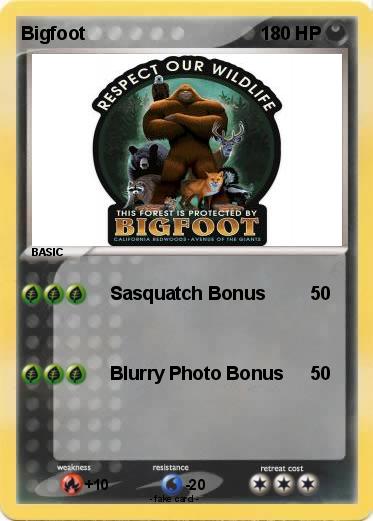 Pokemon Bigfoot