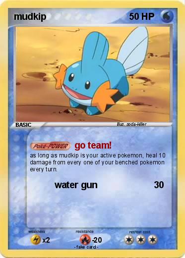 Pokemon mudkip