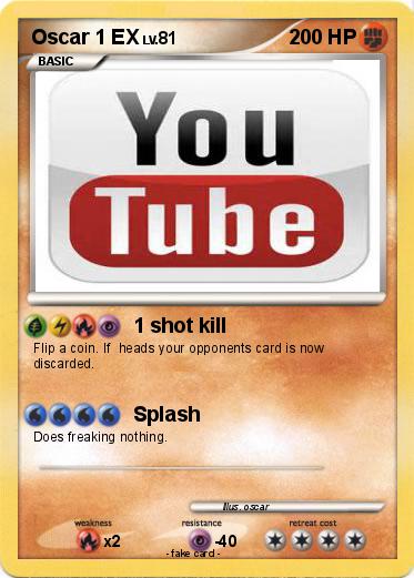 Pokemon Oscar 1 EX