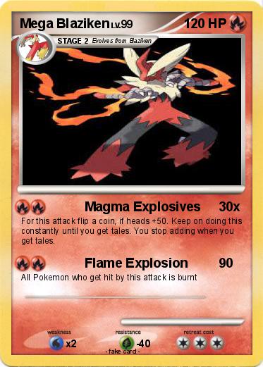 Pokemon Mega Blaziken