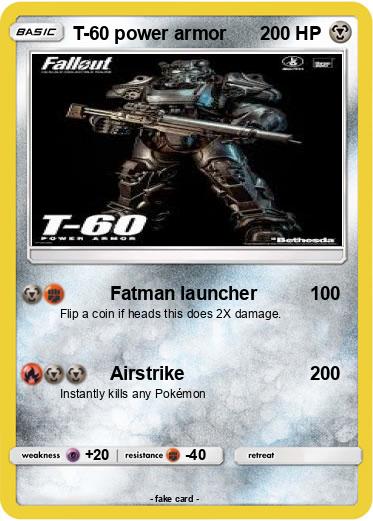 Pokemon T-60 power armor