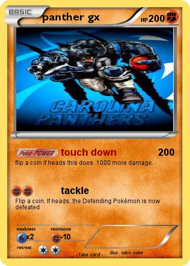 Pokemon panther gx