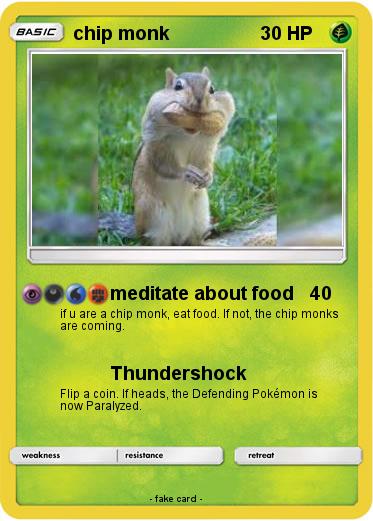 Pokemon chip monk