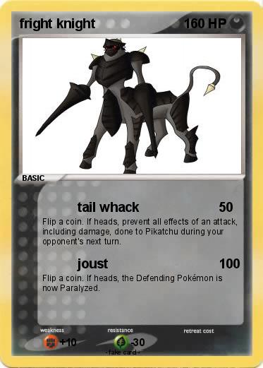 Pokemon fright knight