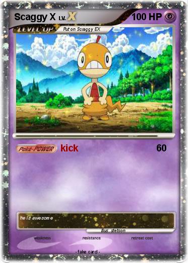 Pokemon Scaggy X