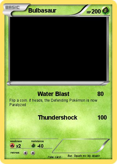 Pokemon Bulbasaur