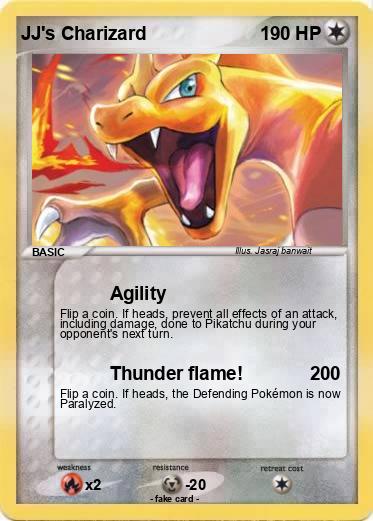 Pokemon JJ's Charizard