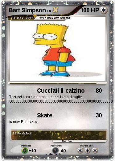 Pokemon Bart Simpson