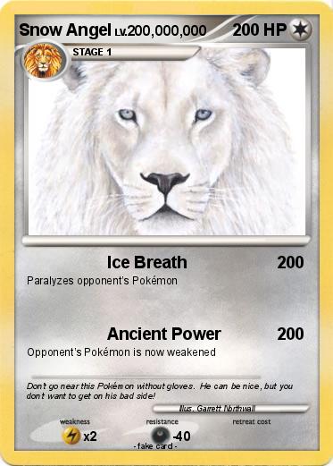 Pokemon Snow Angel