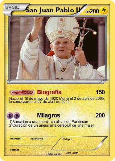 Pokemon San Juan Pablo II