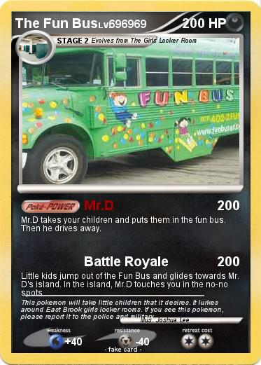 Pokemon The Fun Bus