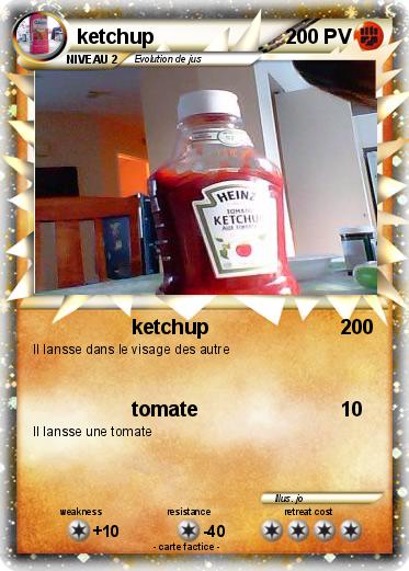Pokemon ketchup