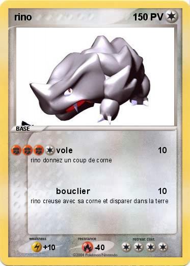 Pokemon rino
