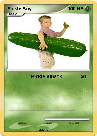 Pokemon Pickle Boy