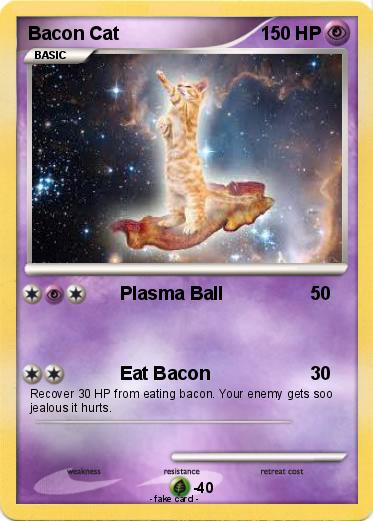 Pokemon Bacon Cat