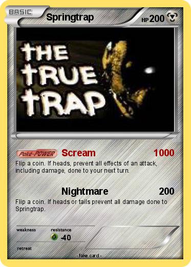 Pokemon Springtrap