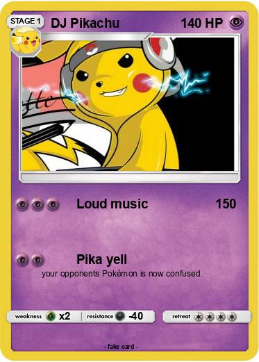 Pokemon DJ Pikachu