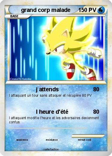Pokemon grand corp malade