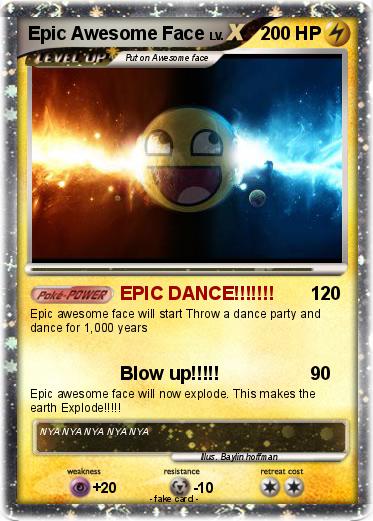 Pokemon Epic Awesome Face