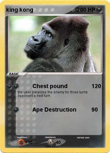 Pokemon king kong