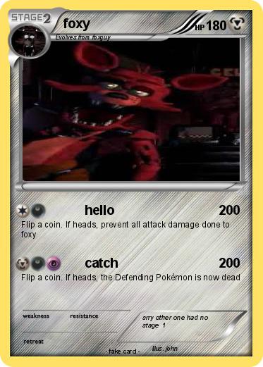 Pokemon foxy