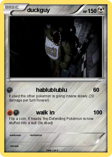 Pokemon duckguy