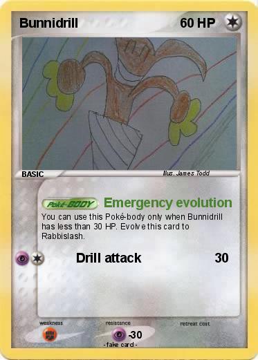 Pokemon Bunnidrill