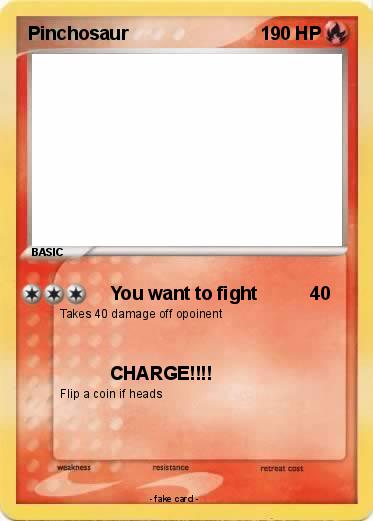 Pokemon Pinchosaur