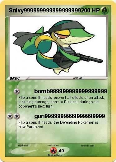 Pokemon Snivy999999999999999999