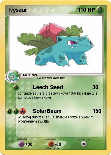 Pokemon Ivysaur