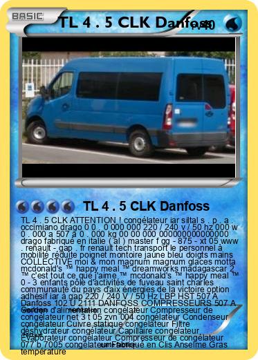 Pokemon TL 4 . 5 CLK Danfoss