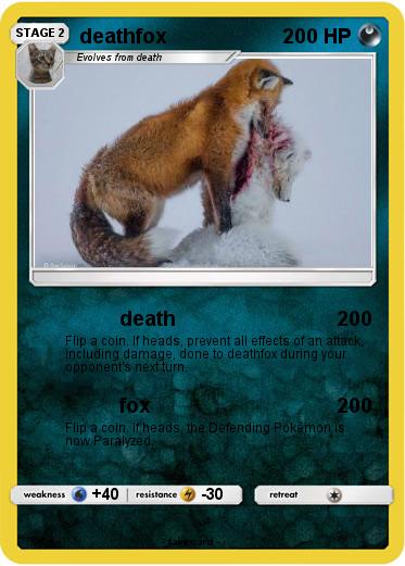 Pokemon deathfox