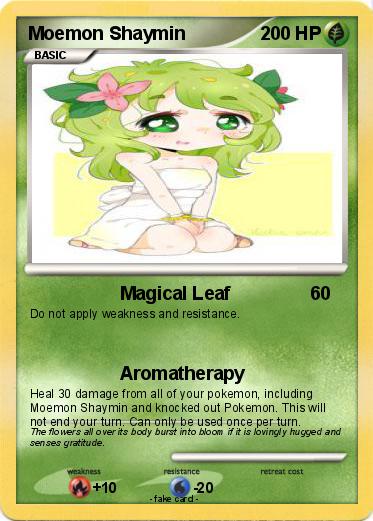Pokemon Moemon Shaymin