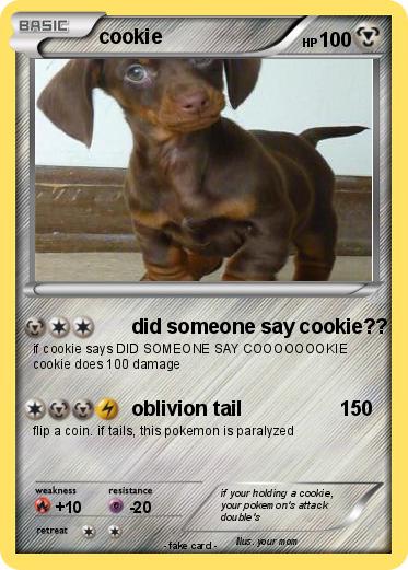 Pokemon cookie