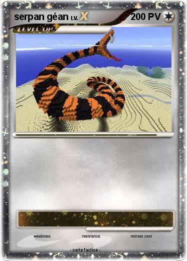 Pokemon serpan géan
