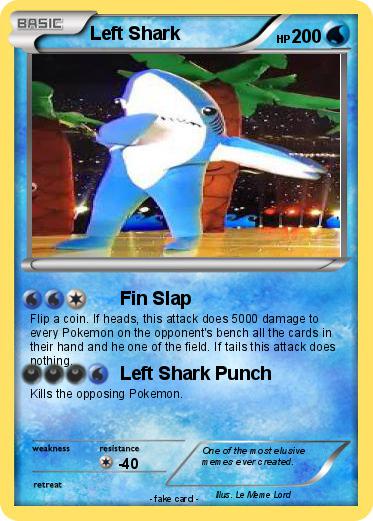 Pokemon Left Shark