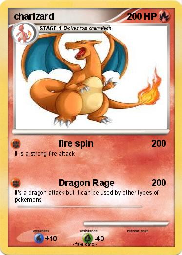 Pokemon charizard