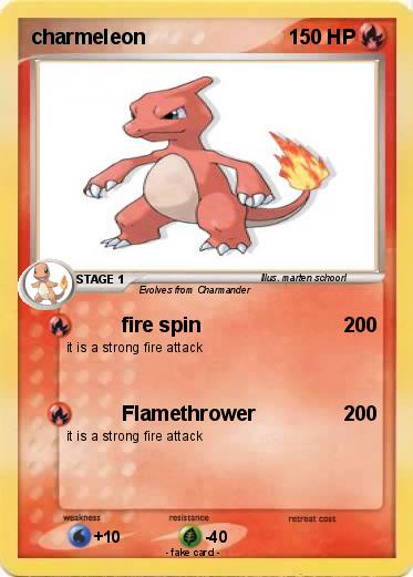 Pokemon charmeleon