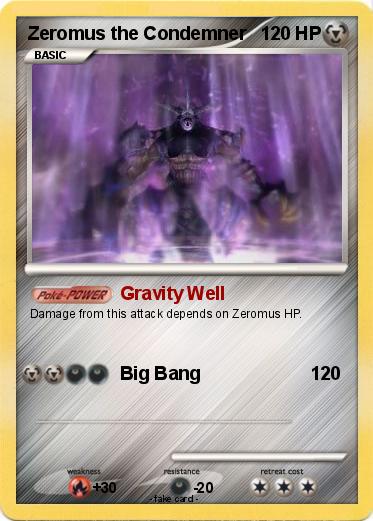 Pokemon Zeromus the Condemner