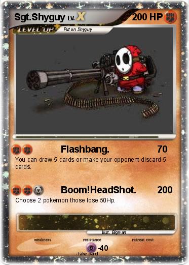 Pokemon Sgt.Shyguy