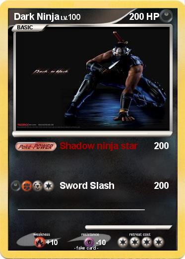 Pokemon Dark Ninja