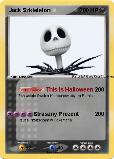 Pokemon Jack Szkieleton
