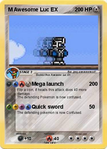 Pokemon M Awesome Luc EX