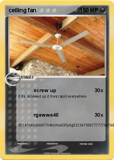 Pokemon ceiling fan
