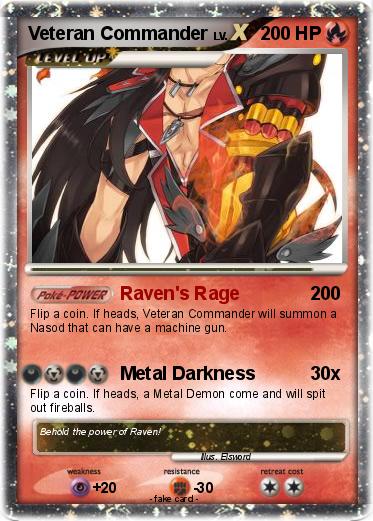 Pokemon Veteran Commander